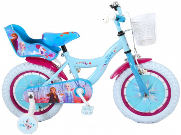 Disney Frozen 14 Zoll 23,5 cm Mädchen Rücktrittbremse Blau