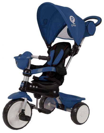 driewieler Comfort 4-in-1 Junior Blau