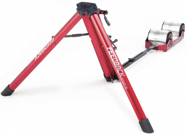 Fietstrainer Omnium Portable (progres. weerstand) Unisex Rot