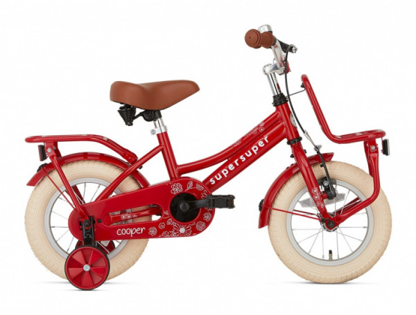 Cooper 12 Zoll 21,5 cm Mädchen Rücktrittbremse Rot