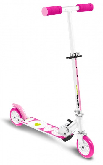 vouwstep Love Mädchen Fußbremse Rosa