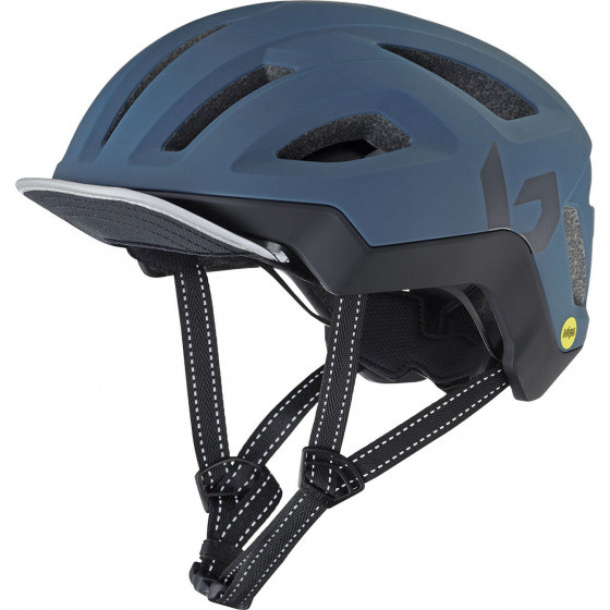 fahrradhelm React Mips 52-55 cm EPS navy blau Größe S