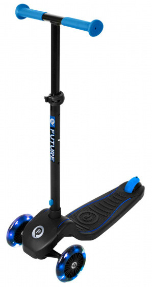 kinderstep Future Junior Fußbremse Schwarz/Blau