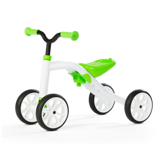 Quadie loopfiets Junior Weiß/Lime