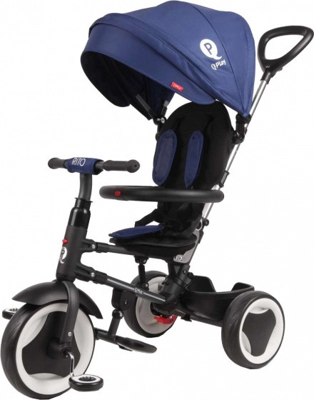 driewieler Rito Deluxe Junior Schwarz/Blau