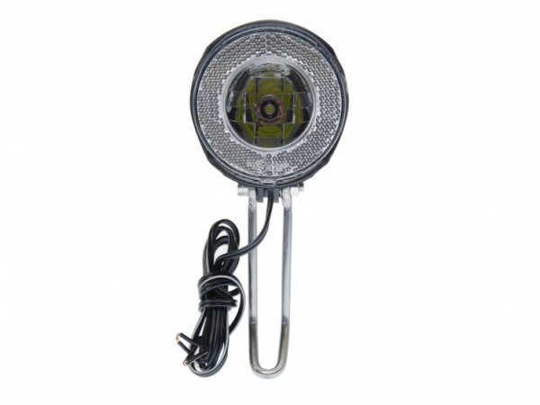 scheinwerfer Round nabendynamo 7 lux led schwarz