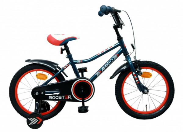 Booster 16 Zoll 25,4 cm Jungen Rücktrittbremse Blau