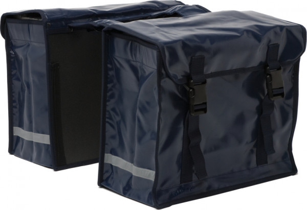 doppel-Fahrradtasche Bisonyl 46 Liter schwarz - 030L.501