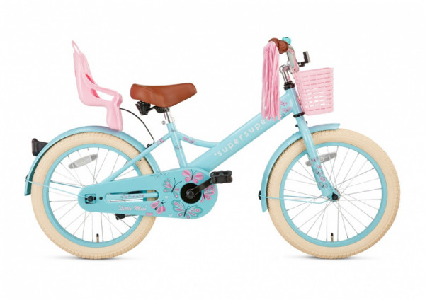 Little Miss 18 Zoll 28 cm Mädchen Rücktrittbremse Türkis
