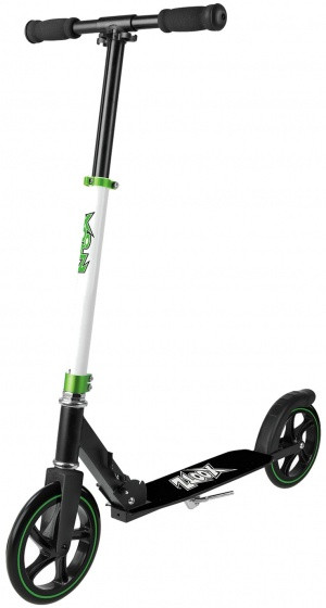 Xoo Large Wheeled stuntstep Junior Fußbremse Weiß/Schwarz