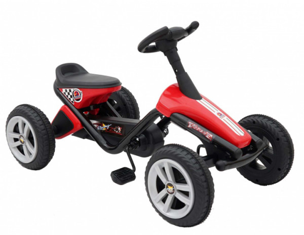 gocart 10 Zoll Junior Rot/Schwarz