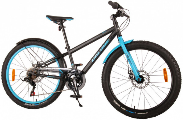 Rocky 24 Zoll 31,75 cm Jungen 6G Scheibenbremse Schwarz/Blau