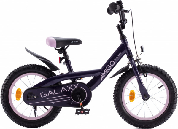 Galaxy 18 Zoll 26,5 cm Jungen Rücktrittbremse Violett