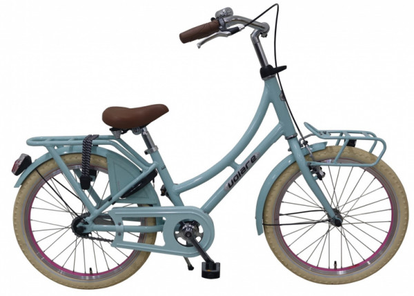 Classic Oma 20 Zoll 30 cm Mädchen Rücktrittbremse Hellblau