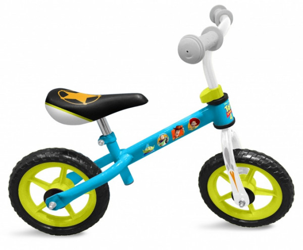 loopfiets Toy Story 10 Zoll Junior Hellblau/Hellgrün