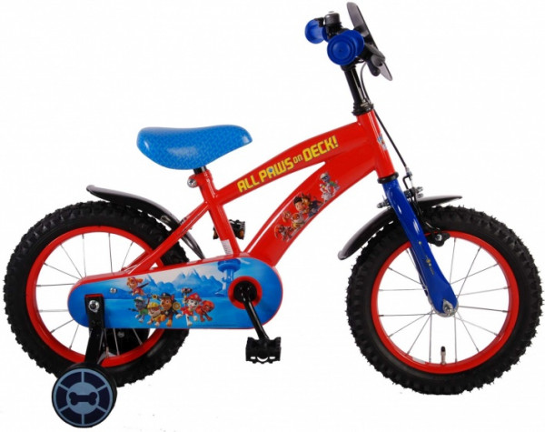Paw Patrol 14 Zoll 23,5 cm Jungen Rücktrittbremse Rot