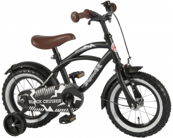 Black Cruiser 14 Zoll 23,5 cm Jungen Rücktrittbremse Schwarz