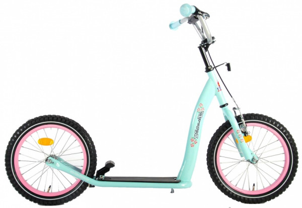 Autoped step 16 Zoll Mädchen Fußbremse Mintgrün
