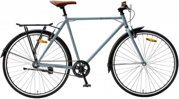 Valther 28 Zoll 57 cm Herren Felgenbremse Grau