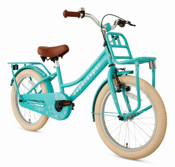 Cooper 18 Zoll 28 cm Mädchen Rücktrittbremse Türkis