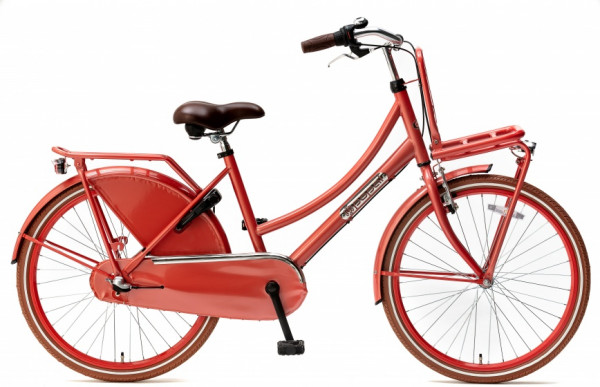 Daily Dutch Basic+ 24 Zoll 42 cm Mädchen 3G Rücktrittbremse Dunkelrosa