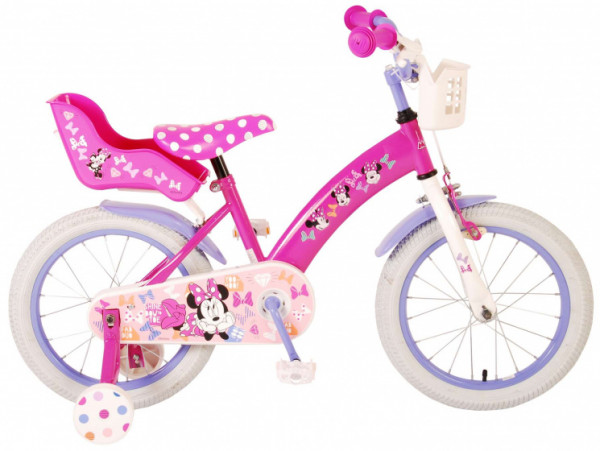Minnie Cutest Ever! 16 Zoll 25,4 cm Mädchen Rücktrittbremse Rosa/Violett