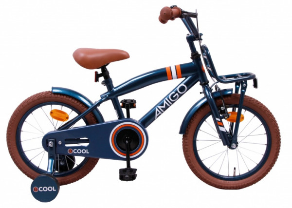 2Cool 16 Zoll 25,5 cm Jungen Rücktrittbremse Blau