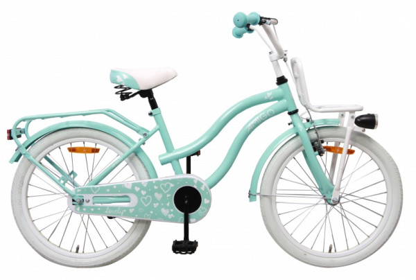 Lovely 20 Zoll 33 cm Mädchen Rücktrittbremse Türkis
