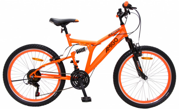 Racer 24 Zoll 33 cm Junior 18G Felgenbremse Orange
