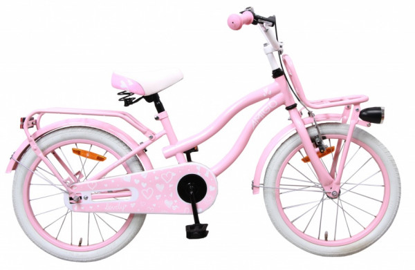 Lovely 18 Zoll 26 cm Mädchen Rücktrittbremse Rosa