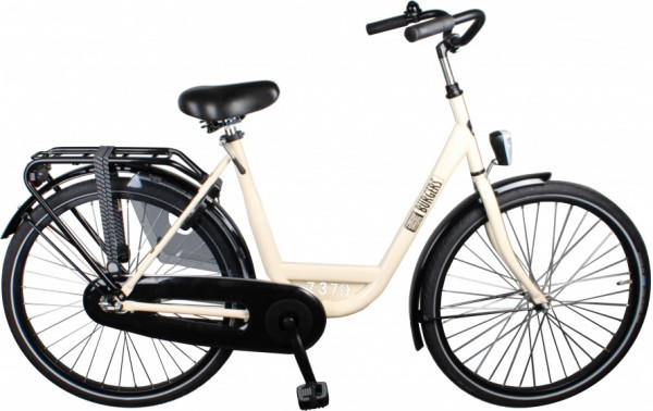 stadsfiets 26 Zoll 48 cm Damen Rücktrittbremse Creme