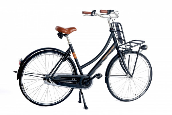 Elly transportfiets 28 Zoll 53 cm Damen 3G Rücktrittbremse Schwarz