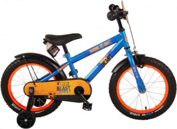 Blast 16 Zoll 25,4 cm Jungen Rücktrittbremse Blau/Orange