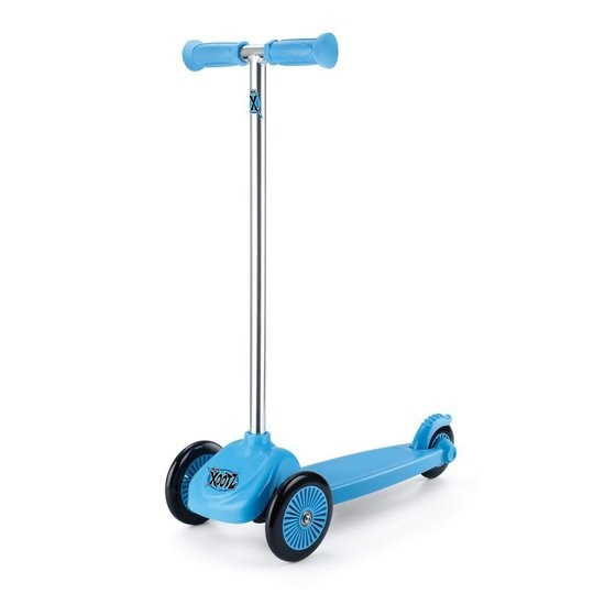 3-wiel kinderstep Xoo Mini Junior Fußbremse Blau