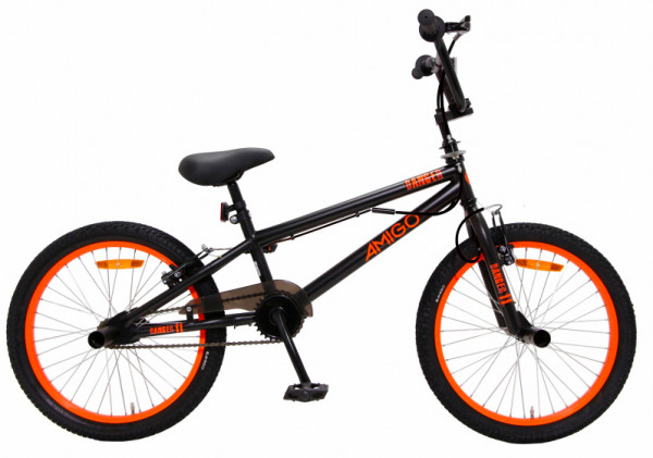 Danger 20 Zoll 26 cm Unisex Felgenbremse Schwarz/Orange