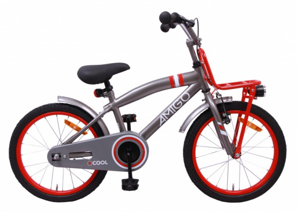 2Cool 20 Zoll 30 cm Jungen Rücktrittbremse Grau