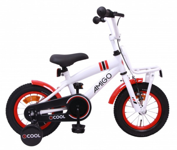 2Cool 12 Zoll 20 cm Jungen Rücktrittbremse Weiß