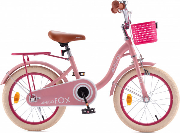 Fox 18 Zoll 26,5 cm Mädchen Rücktrittbremse Rosa