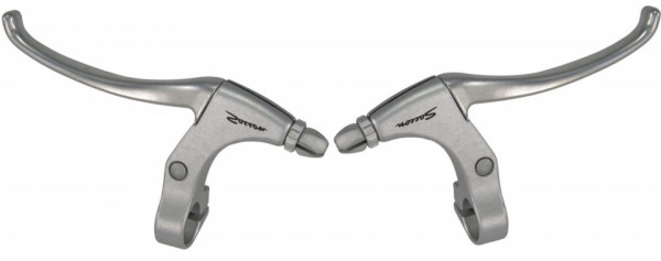 bremshebel-Set V-Brake/Cantilever 4-Finger Silber