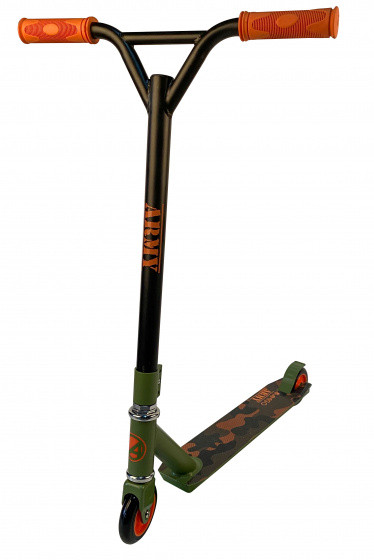 Army Junior Fußbremse Grün/Orange