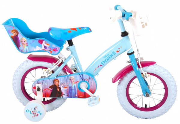 Disney Frozen 12 Zoll 21,5 cm Mädchen Felgenbremse Blau