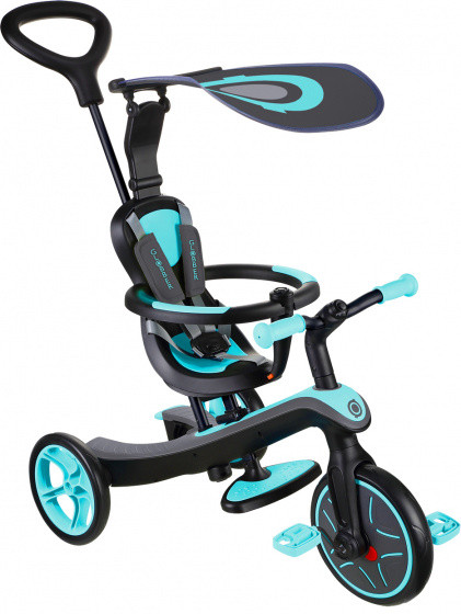 Trike Explorer 4-in-1 Junior Blau/Schwarz
