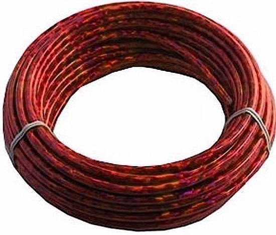 Rem Out Kabel 10 Meter Metallic Red