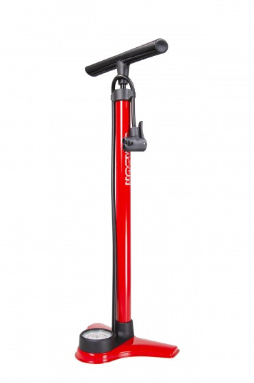 fahrradpumpe Excellent Hochdruck 60 cm rot