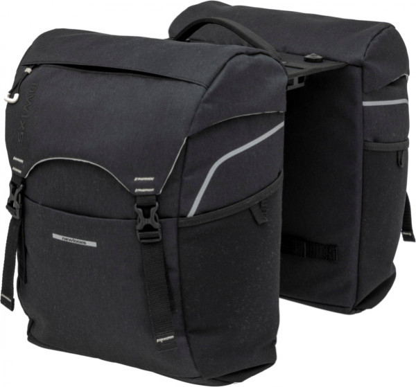 doppel-Fahrradtasche Sports MIK 32 Liter schwarz - 579.330MIK