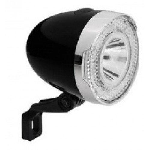 Scheinwerfer Retro 15 Lux LED Batterie schwarz