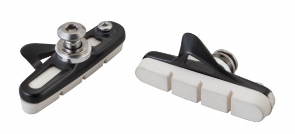 Bremsbeläge Shimano V-Bremse 56 x 13 mm 2 Stück beige