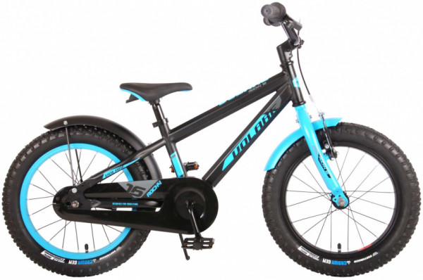 Rocky 16 Zoll 25,4 cm Jungen Rücktrittbremse Schwarz/Blau