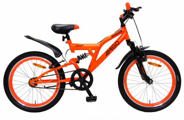 Racer 20 Zoll 33 cm Junior Felgenbremse Orange