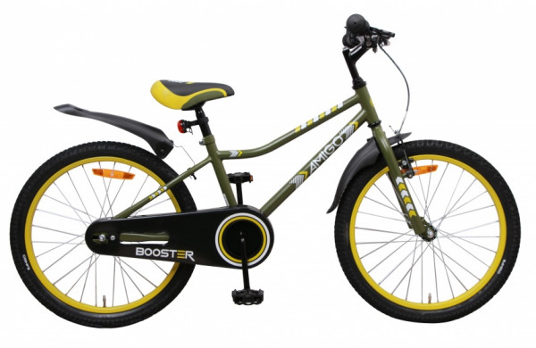 Booster 20 Zoll 28 cm Jungen Rücktrittbremse Grün